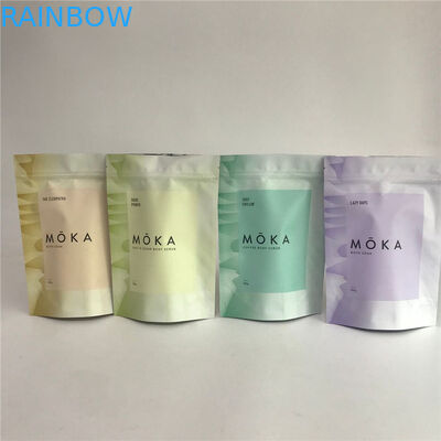 8oz Özel Baskılı Stand up Alüminyum Folyo Torbalar Banyo Tuzları Ambalaj Torbaları