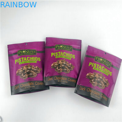 Kuruyemiş paketleme için özel logo lamine ısı sızdırmaz vakumlu paketleme torbaları