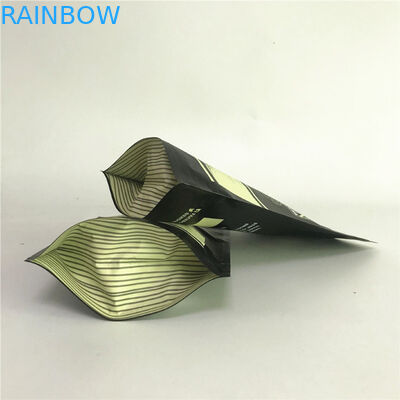 Koku Korumalı Gravür Baskı Lamine Mylar Fermuarlı Ambalaj Torbaları