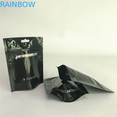 Çocuk Korumalı Esrar Mat Alüminyum Folyo Mylar Çanta