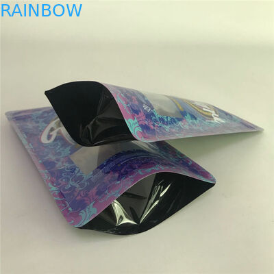 Temizle Ön Mylar Torbalar Gravür Baskı Plastik Torbalar Ambalajı