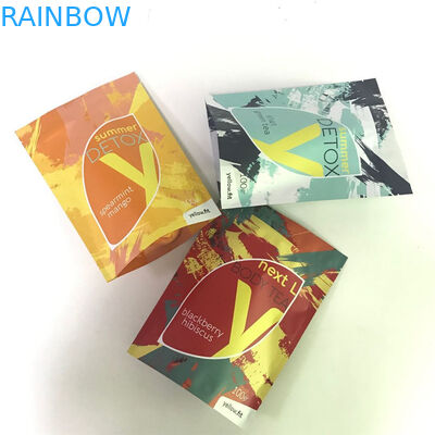 Açılıp kapanabilir Parlak Yüzey MOPP VMPET Mylar Stand Up Torbaları