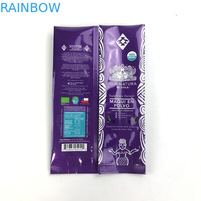 Parlak Film 250g 1kg 16oz VMPET Yan Körüklü Ambalaj Torbaları