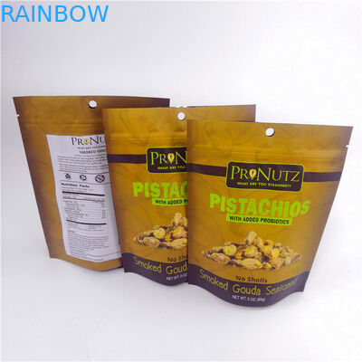 Organik Gıda İçin Gravür Baskı Mylar Gıda Daimi Kese