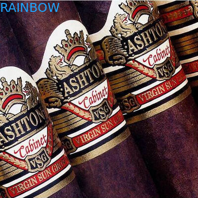 CMYK Renkli 70mic Altın Damgalama Shrink Sleeve Etiketleri