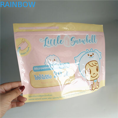 Gravür Baskı Lamine Mikrodalga Buhar Sterilizatörü Çantası