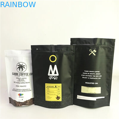 Özel Baskılı Mat Alüminyum Folyo Fermuarlı Mylar Torbalı Çantalar