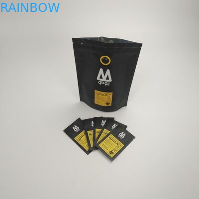 Stand Up 500g 1000g Food Grade Kahverengi Mat Kahve Torbası Çevre Dostu Ambalaj Vanalı Kahve Çekirdeği Torbası