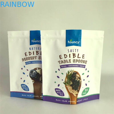 Özel Kabul Edilmiş Mat Alüminyum Folyo Ambalaj Torbaları Çerez Torbaları