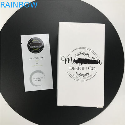 Yüz temizleyici Göz Serumu İçin Özelleştirilmiş Tek Kullanımlık Küçük Numune Torbası Makyaj Ürünleri İçin Üç Taraflı Mühürlü Poşet