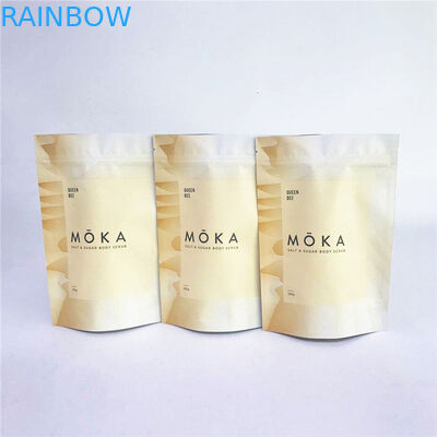 Dijital Baskı Mat Alüminyum Folyo Torbalar Mevcut Mylar Torbalar Banyo Tuzları Paketleme Torbaları