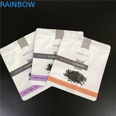 Alüminyum Folyo Kılıfı Fermuarlı Baskılı Logo Mylar Torbalı Özel Çantalar