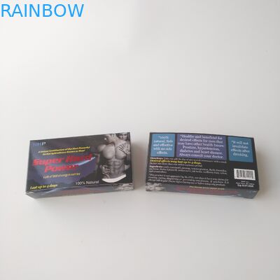 Özel Baskılı Beyaz Kart Kağıdı Sağlık Hapı Ambalaj Kutusu