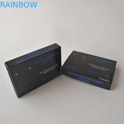 Özel Baskılı Beyaz Kart Kağıdı Sağlık Hapı Ambalaj Kutusu