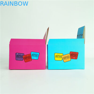 Özel Baskı Kağıt Kutusu Kek Çikolata Oluklu Mukavva Ekran Kağıt Kutusu