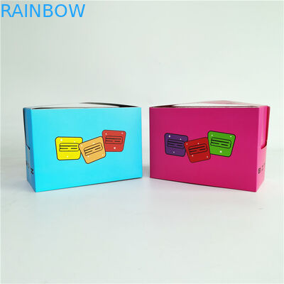 Özel Baskı Kağıt Kutusu Kek Çikolata Oluklu Mukavva Ekran Kağıt Kutusu