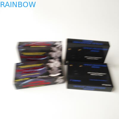 Özel Logo Geri Dönüşümlü Kozmetik Kontakt Lensler Ambalaj Kağıt Kutusu Parlak Haplar Kirpik Dikdörtgen Makyaj Ambalaj Kağıdı B