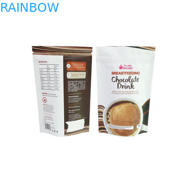 Dijital Baskı Stand Up Fermuarlı Poşet Çantalar Kahve Çay Tozu Gıda Paketleme Torbası