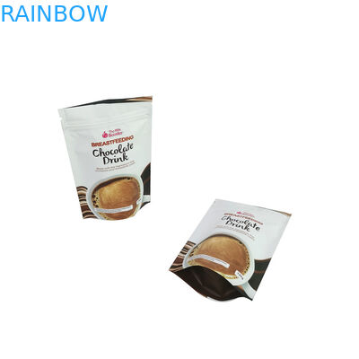 Dijital Baskı Stand Up Fermuarlı Poşet Çantalar Kahve Çay Tozu Gıda Paketleme Torbası