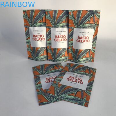 Özel Kabul Edilmiş Mat Alüminyum Folyo Ayağa Kannabsis Ambalaj Torbaları