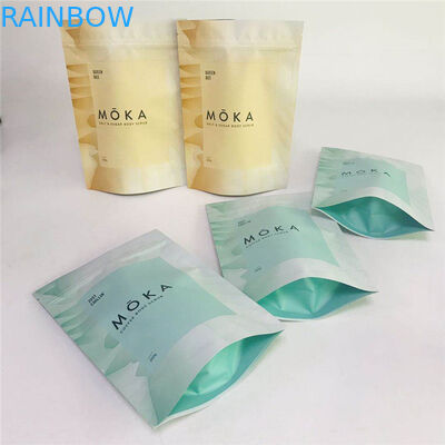 Vücut Ovma Ambalaj Torbaları Dijital Baskı Mat Alüminyum Folyo Banyo Tuzları Ambalaj Torbaları