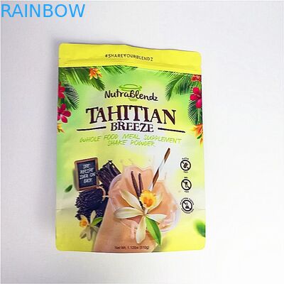 Fermuarlı Alüminyum Folyo Torbalı Özel Kabul Edilen Atıştırmalık Ambalaj Torbaları