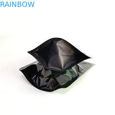 Mat veya Parlak Alüminyum Folyo Özel Kabul Edilen Fermuarlı Dik Torbalar