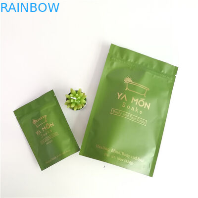 Stand Up Alüminyum Folyo Torbalar Tekrar Kapatılabilir Hava Geçirmez Mylar Torbalar