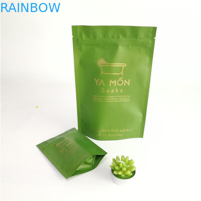 Stand Up Alüminyum Folyo Torbalar Tekrar Kapatılabilir Hava Geçirmez Mylar Torbalar