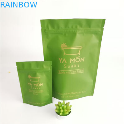 Stand Up Alüminyum Folyo Torbalar Tekrar Kapatılabilir Hava Geçirmez Mylar Torbalar