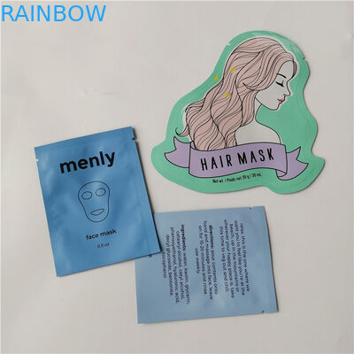 Mat mavi kozmik ambalaj poşetleri özelleştirilmiş düz folyo poşetler