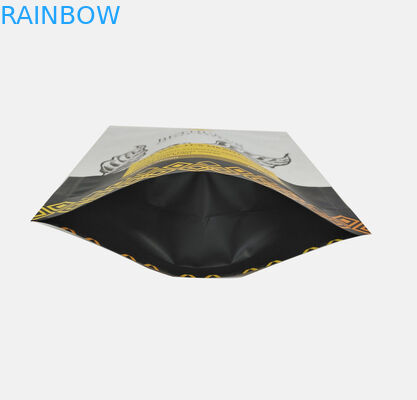 Kahve Çekirdekleri İçin 140mic MOPP Yeniden Kullanılabilir Yan Körüklü Mylar Çanta