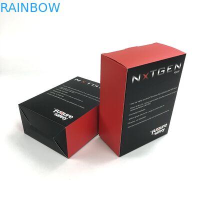 Oyuncak Gıda İçin 400g Kalınlık Beyaz Karton ile Özel Matt Film UVSpary Şişeler Kağıt Kutu Ambalajı