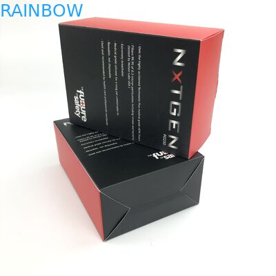 Oyuncak Gıda İçin 400g Kalınlık Beyaz Karton ile Özel Matt Film UVSpary Şişeler Kağıt Kutu Ambalajı