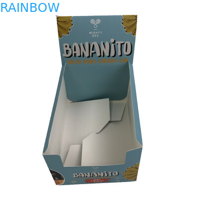 Şeker Pişmiş Spary Şişeleri Ekran Kağıt Kutusu Ambalajı İçin 350g Kalınlık Beyaz Kartonlu Özel Matt Film UV