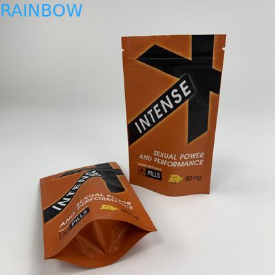 Alüminyum Poşet Bebek Maması Kılıfı Ambalajı İçin Özel Açılıp Kapanabilir Stand Up Torbalar