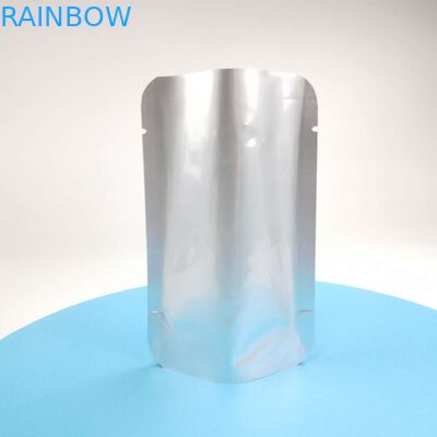 Özel Açılıp Kapanabilir Isı Yalıtımı AL Malzemesi YOK Fermuar Doypack Mühürleyen Alüminyum Folyo Torbalar Stand Up Kılıfı Alkol Sıvı Torbaları