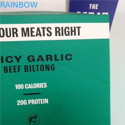 Özel Baskılı Küçük Sığır Sarsıntılı Karton Kağıt Kutuları Snack Enerji Bar Ekran Kutusu Için Kraft Kağıt Kutusu