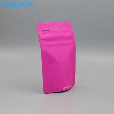 Üçlü Fermuarlı CBD Candy Mylar Kilitli Kese 200mic