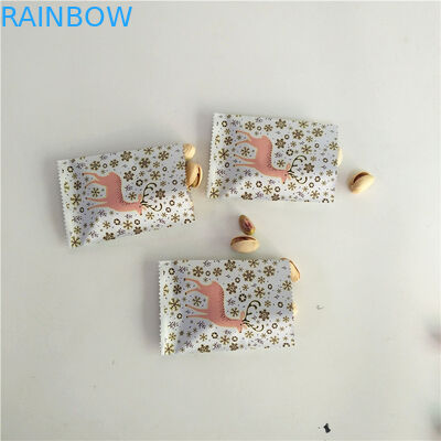 Küçük Boş Şeker Kahve Protein Tozu Poşet Çerezler için Arka Tarafı Kapalı Ambalaj Torbası