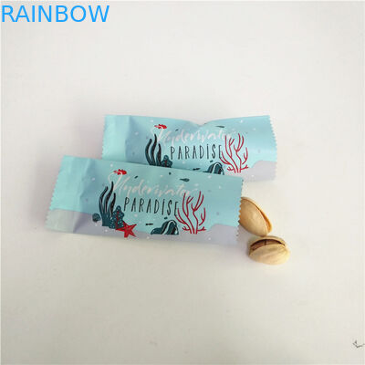 Küçük Boş Şeker Kahve Protein Tozu Poşet Çerezler için Arka Tarafı Kapalı Ambalaj Torbası