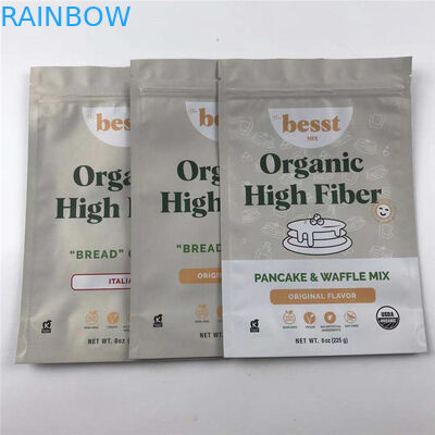 Kuru Meyveler için Pencereli Doypack ile Fermuarlı Kese Standı