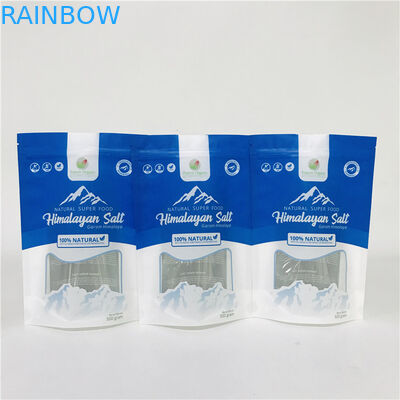 Şeffaf Pencereli Dijital Baskı Platic Torbalar Stand up Ambalaj Torbaları