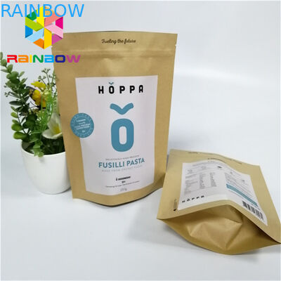 120 mikron VMPET Geri Dönüşümlü Kağıt Ambalaj Torbaları 5oz Gıda İçin