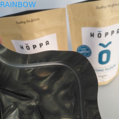 Stand Up MPET CMYK Kahve Çekirdeği Paketleme Torbaları 200 mikron