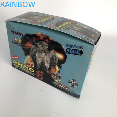 12mm Kapaklı 3D Extreme Rhino 8 500K Blister Ekleme Kartı SGS