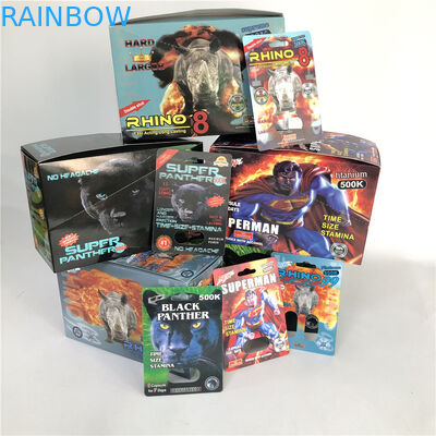 12mm Kapaklı Erkek Geliştirme 3d Lentiküler Kart 500K Hap