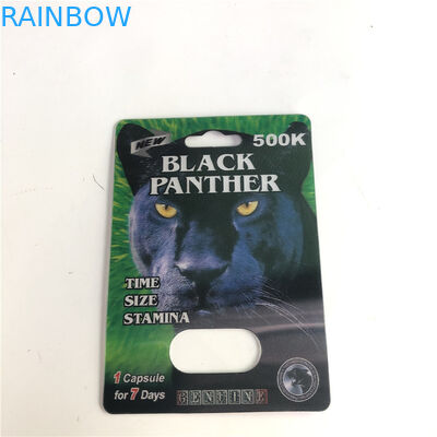 12mm Kapaklı Erkek Geliştirme 3d Lentiküler Kart 500K Hap