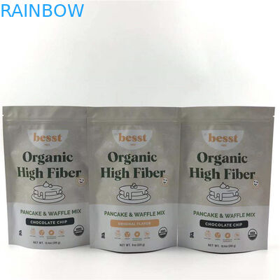 Kuru Meyve için Dijital Baskı Ayakta Torbalar Atıştırmalıklar için Alüminyum Folyo Torba