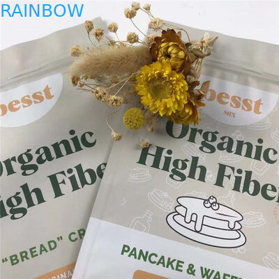 Kuru Meyve için Dijital Baskı Ayakta Torbalar Atıştırmalıklar için Alüminyum Folyo Torba